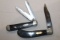 CASE #2254 CHEVROLET 3 KNIFE & CASE WINSTON CUP