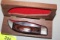 CASE BUFFALO 10 DOT KNIFE IN WOOD BOX