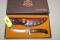 BUCK AKONUA KNIFE W/SHEATH & BOX