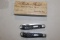 PARKER FOST MINK 1978-4 SCHRADE 1 WITH BOX