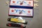 PRIDE CUTLERY KNIVES W/BOXES