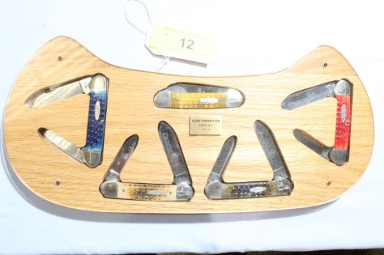 CASE TRANSITION CANOE 5 KNIFE SET