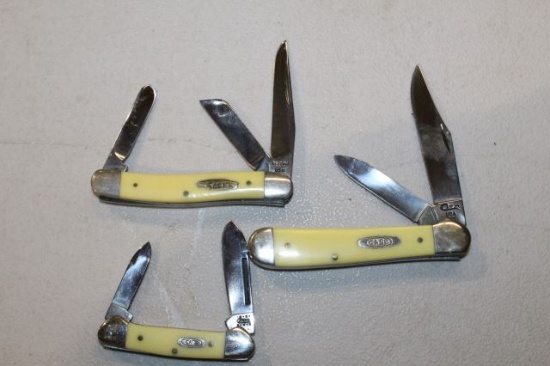 CASE KNIVES #32132, #3318 & #3249