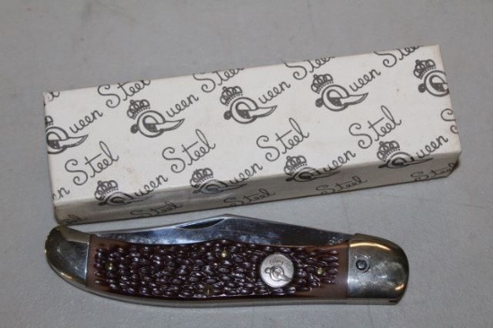 QUEEN CUTLERY #44B  1998 KNIFE W/ BOX