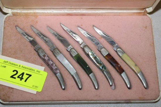6 LITTLE DUCHESS KNIVES IN BOX 772