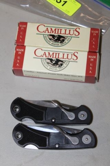 CAMILLUS KNIVES W/BOXES