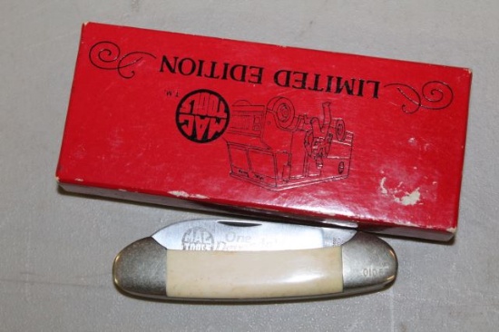 SHEFFIELD ENGLAND MAC TOOL LIMITED EDITION KNIFE