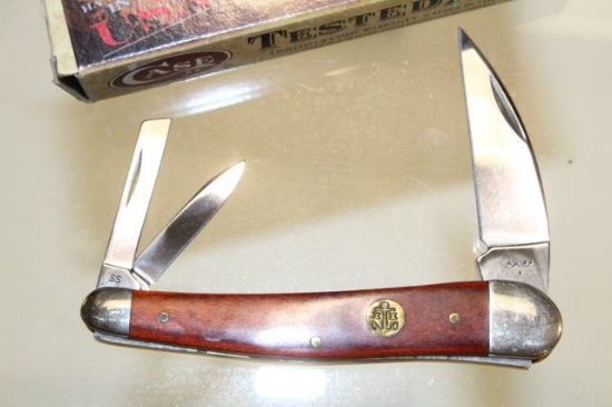 CASE SEAHORSE WHITTLER 7355WH KNIFE W/BOX