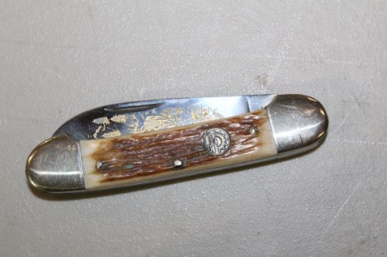 SCHLIEPER SOLINGEN GERMANY 2 BLADE KNIFE