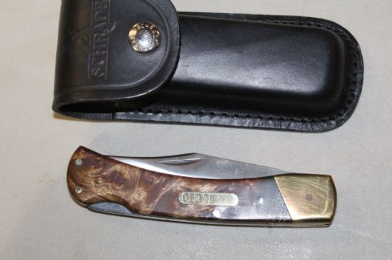 SCHRADE OLD TIMER 60TW W/SHEATH