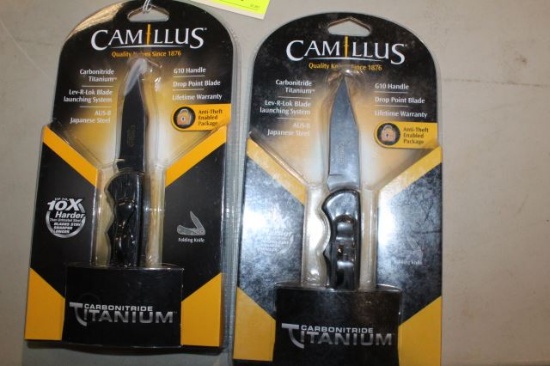CAMILLUS G10 KNIVES IN PACKAGE