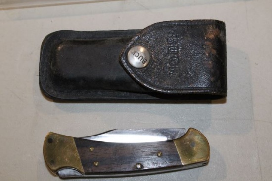 BUCK 112 2 DOT KNIFE W/ SHEATH