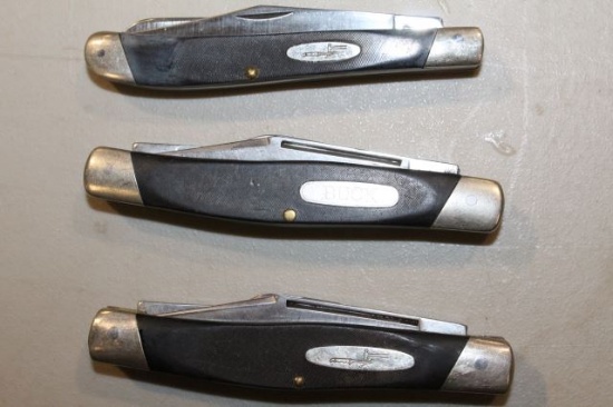 BUCK 311 & 2- 307 KNIVES