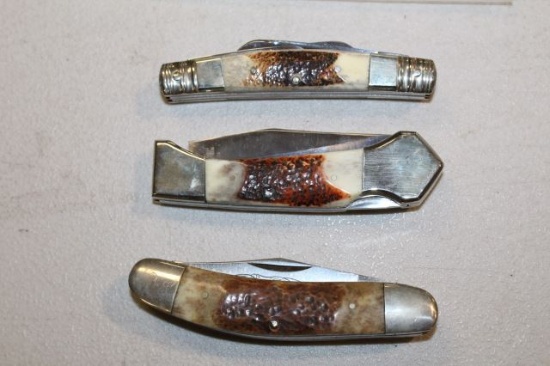 PARKER TEXAS SESQUICENTENNIAL & EAGLE BRAND KNIVES