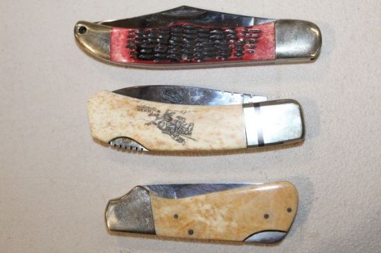 3 MISC KNIVES