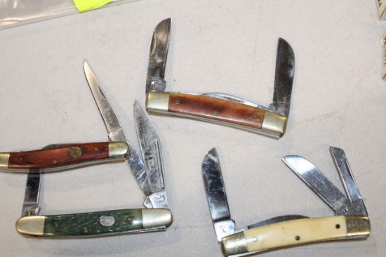 4 MISC KNIVES
