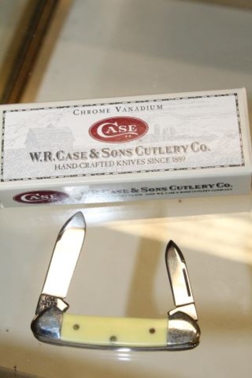 CASE YELLOW BABY BUTTER BEAN #32132 KNIFE W/BOX