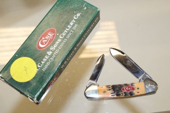 CASE BABY BUTTERBEAN #62132 KNIFE W/BOX