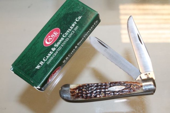 CASE BUCKEYE TRAPPER #6254 KNIFE W/BOX