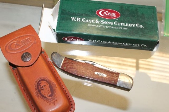 CASE FOLDER HUNTER #7265 KNIFE W/BOX