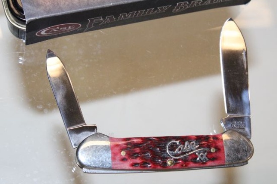 CASE CANOE #62131 KNIFE W/TIN