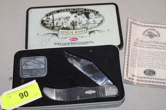 CASE 2000 COLLECTORS CLUB LIFETIME MEMBER L3962