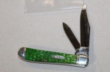 CASE #6249 GREEN & RED  KNIFE