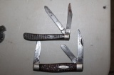 2 CASE KNIVES 8 DOT & 6 DOT