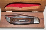 CASE BUFFALO 8 DOT KNIFE IN WOOD BOX