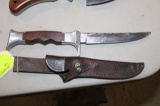 OLSEN KNIFE CO SOLIGEN GERMANY KNIFE W/SHEATH
