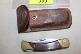 SCHRADE UNCLE HENRY KNIFE W/SHEATH