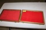 GLASS TOP WOOD SHOWCASE