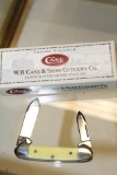 CASE YELLOW BABY BUTTER BEAN #32132 KNIFE W/BOX