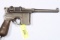 MAUSER C96 BROOMHANDLE, SN 406087,