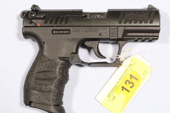 WALTHER P22, SN WA295901,