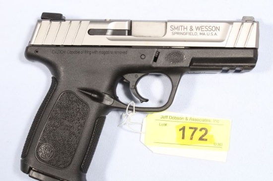 SMITH WESSON SD9VE, SN FBJ1613,