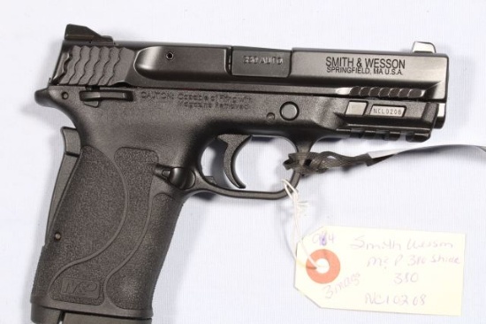 SMITH WESSON M&P 380 SHIELD, SN NC10208,
