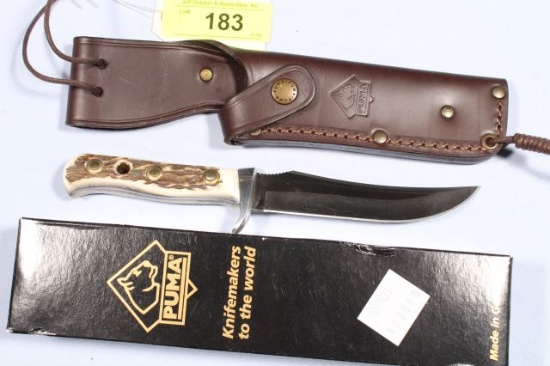 PUMA GMBH IP SOLINGEN KNIFE W/SHEATH IN BOX