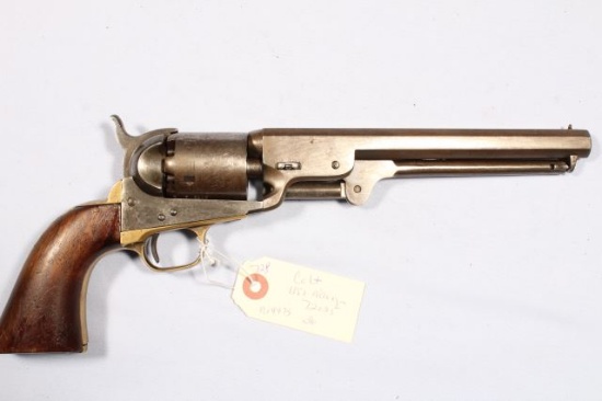 COLT 1851 NAVY, SN 72025 36 CAL REVOLVER,