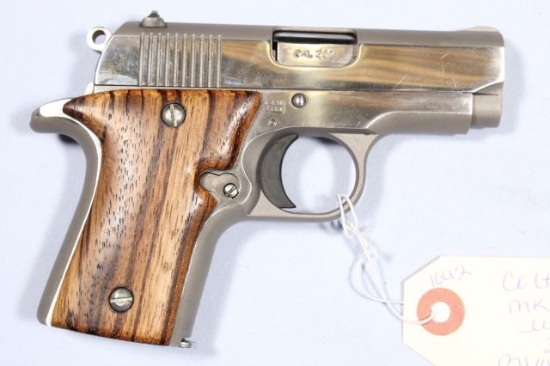 COLT MK IV SERIES 80 MUSTANG, SN MS11533,
