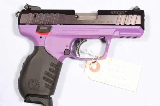 RUGER SR22, SN 363-92152,