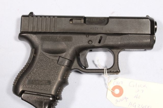 GLOCK 27, SN HGZ600,