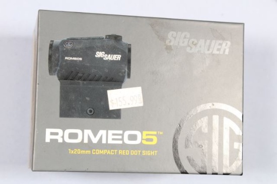 SIG SAUER ROMEO5 1X20 RED DOT SCOPE