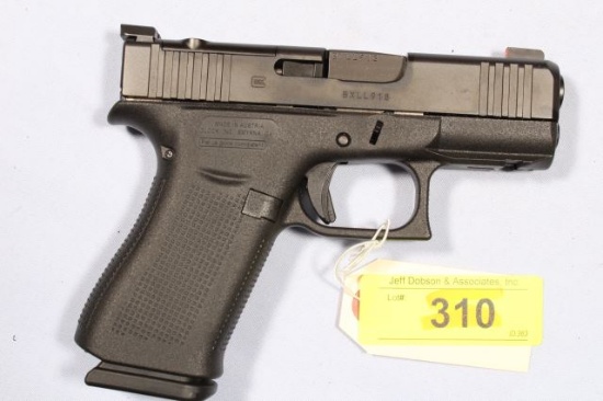 GLOCK 43X, SN BXLL918,