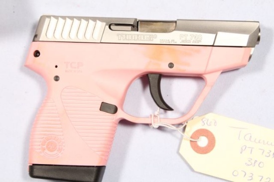 TAURUS PT738, SN 07372E,
