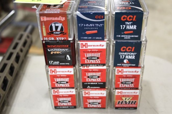 APPROX 600 ROUNDS 17 HMR