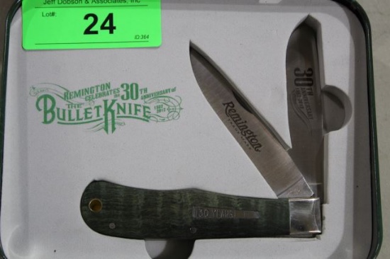 REMINGTON 30TH ANNIVERSARY BULLET KNIFE