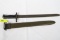 M1 GARAND BAYONET 16 INCH WITH SHEATH