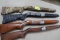 4 RUGER 10/22 STOCKS WITH DUCT TAPE RESIDUE