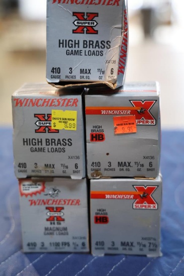 APPROX 110 ROUNDS WINCHESTER SUPER X 410 GA